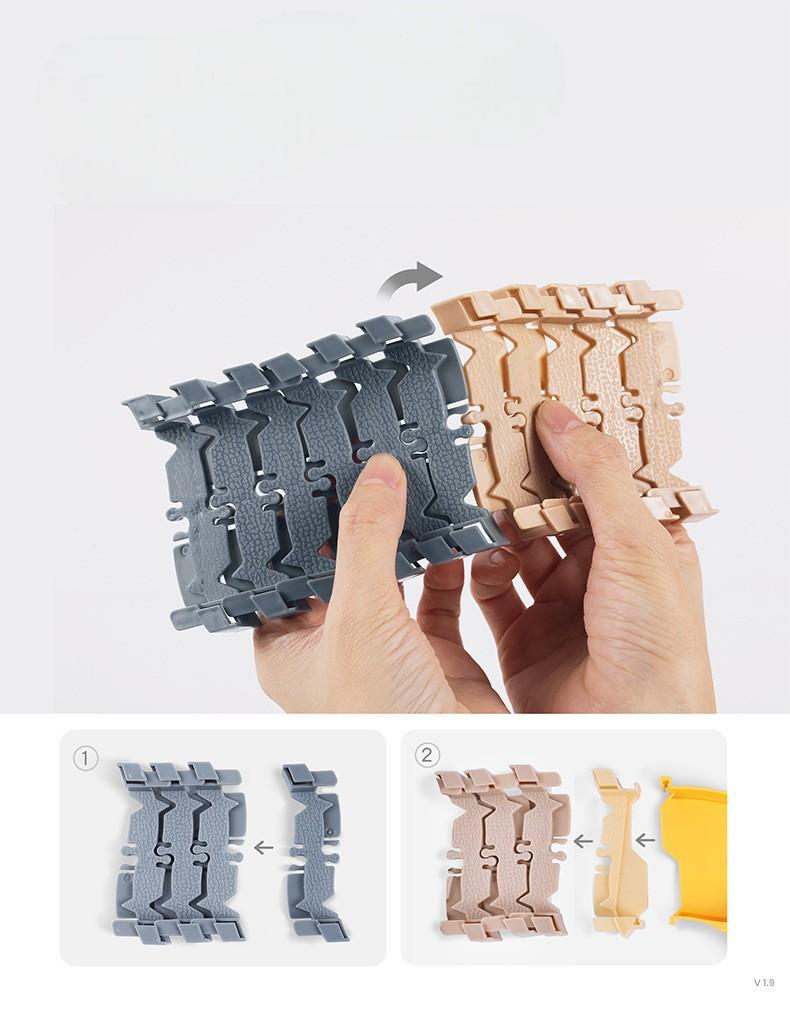 Ігровий набір автотреків Tumama Світна дорога-конструктор з машинкою Жовтий (30487937) - фото 11 Ігровий набір автотреків Tumama Світна дорога-конструктор з машинкою Жовтий (30487937) - фото 11