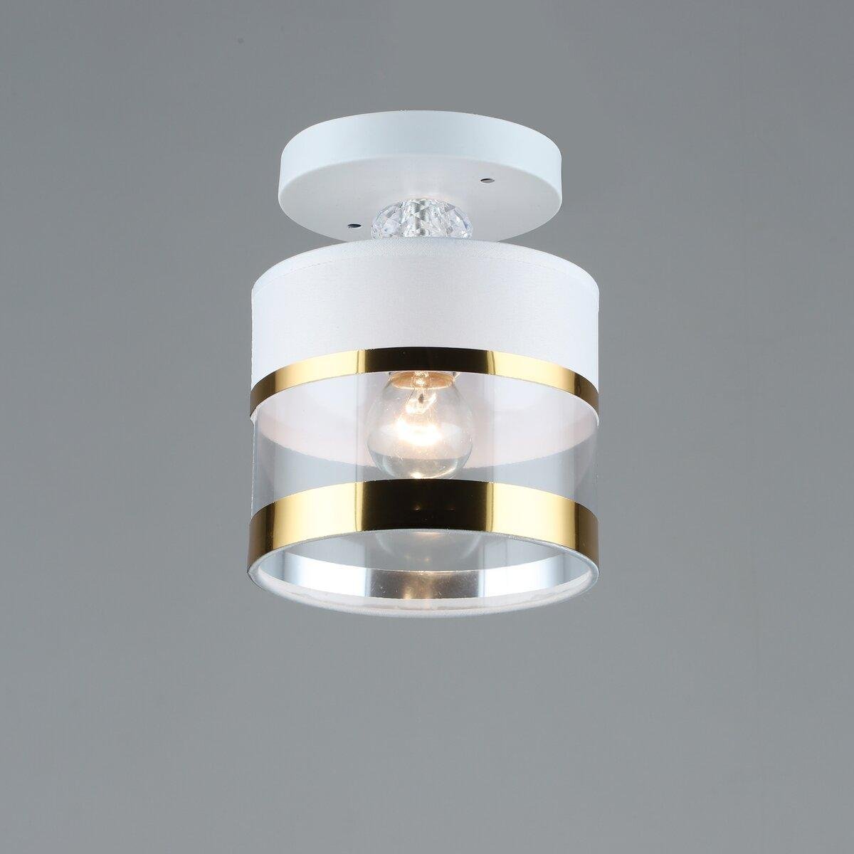 Люстра стельова на 1 лампу Sirius (195528/1)