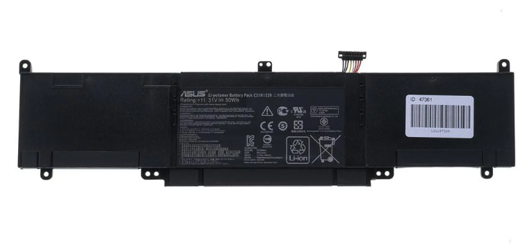 Акумулятор для ноутбука Asus C31N1339 (47361)