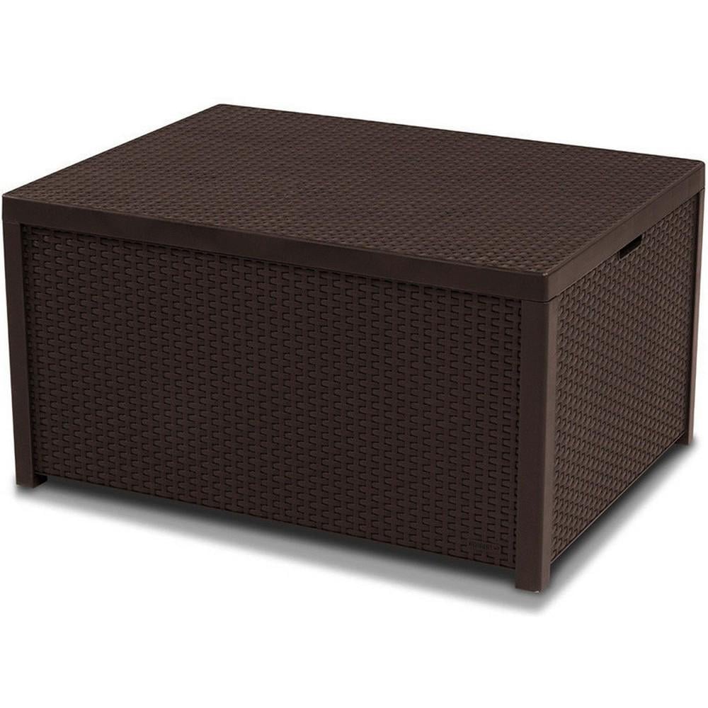 Стол-ящик садовый Keter Arica storage table Коричневый (221043) - фото 1 Стол-ящик садовый Keter Arica storage table Коричневый (221043) - фото 1