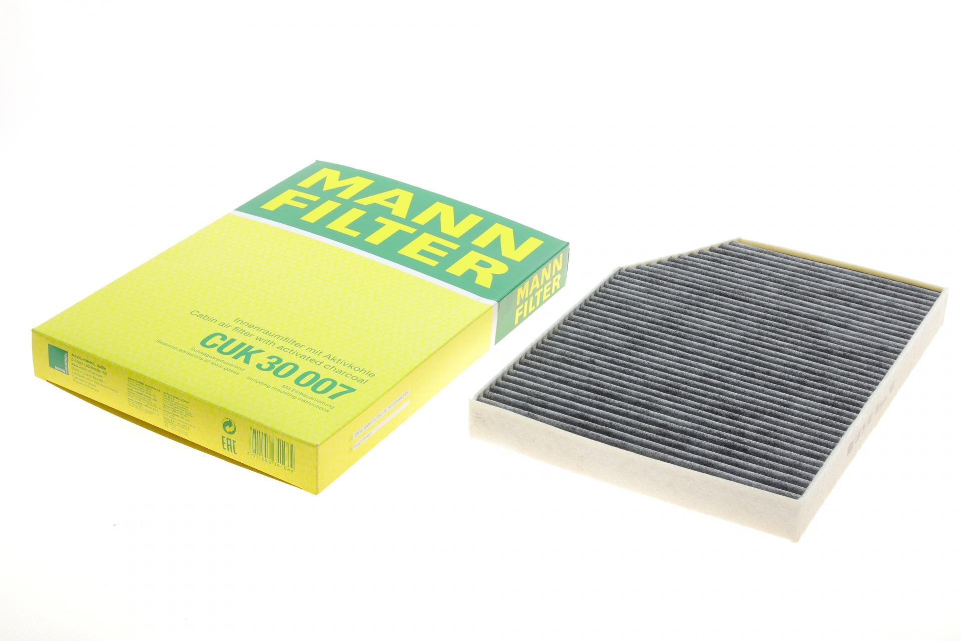 Фильтр салона Mann-Filter для BMW 3 G20/G20/X3 G01/F97/X4 G02/F98 17- угольный (CUK 30 007)