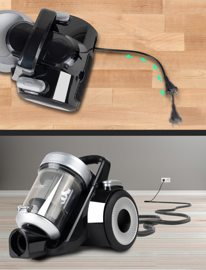 Пылесос безмешковой MalTec TURBO CYCLONE 12в1 - фото 4 Пылесос безмешковой MalTec TURBO CYCLONE 12в1 - фото 4