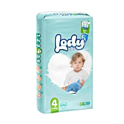 Подгузники детские дышащие LODY AIR MEGA MAXI р. 4 7-18 кг 100 шт./уп. (000006643) Подгузники детские дышащие LODY AIR MEGA MAXI р. 4 7-18 кг 100 шт./уп. (000006643)