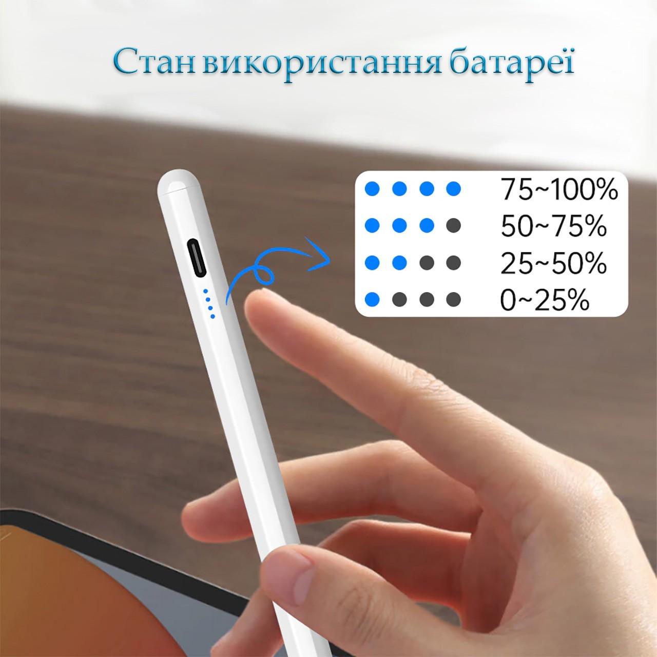 Стилус для планшета/мобильного телефона iOS/Android/Windows кейс/2 наконечника/перчатка Зеленый мятный/Бело-сиреневый (181024) - фото 5 Стилус для планшета/мобильного телефона iOS/Android/Windows кейс/2 наконечника/перчатка Зеленый мятный/Бело-сиреневый (181024) - фото 5