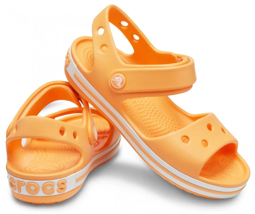 Сандалі для дівчинки Crocs Bayaband Sandal kids р. 28/29 Cantaloupe (18129)