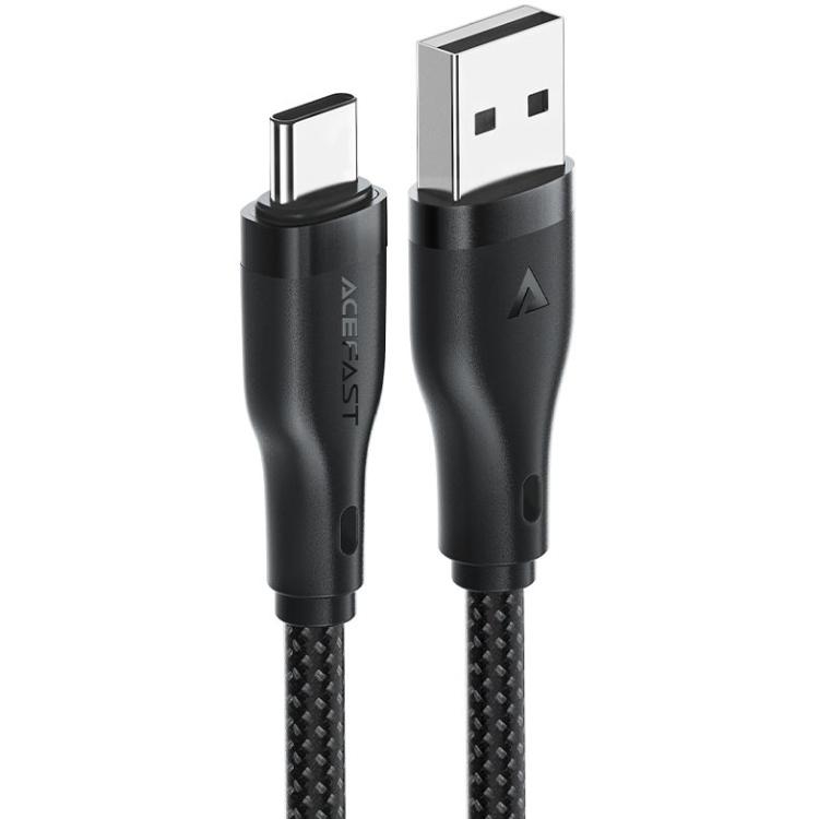 Кабель Acefast C8-04 USB 2.0 USB Type-C 3A 1,2 м Black (6974316282693) Кабель Acefast C8-04 USB 2.0 USB Type-C 3A 1,2 м Black (6974316282693)