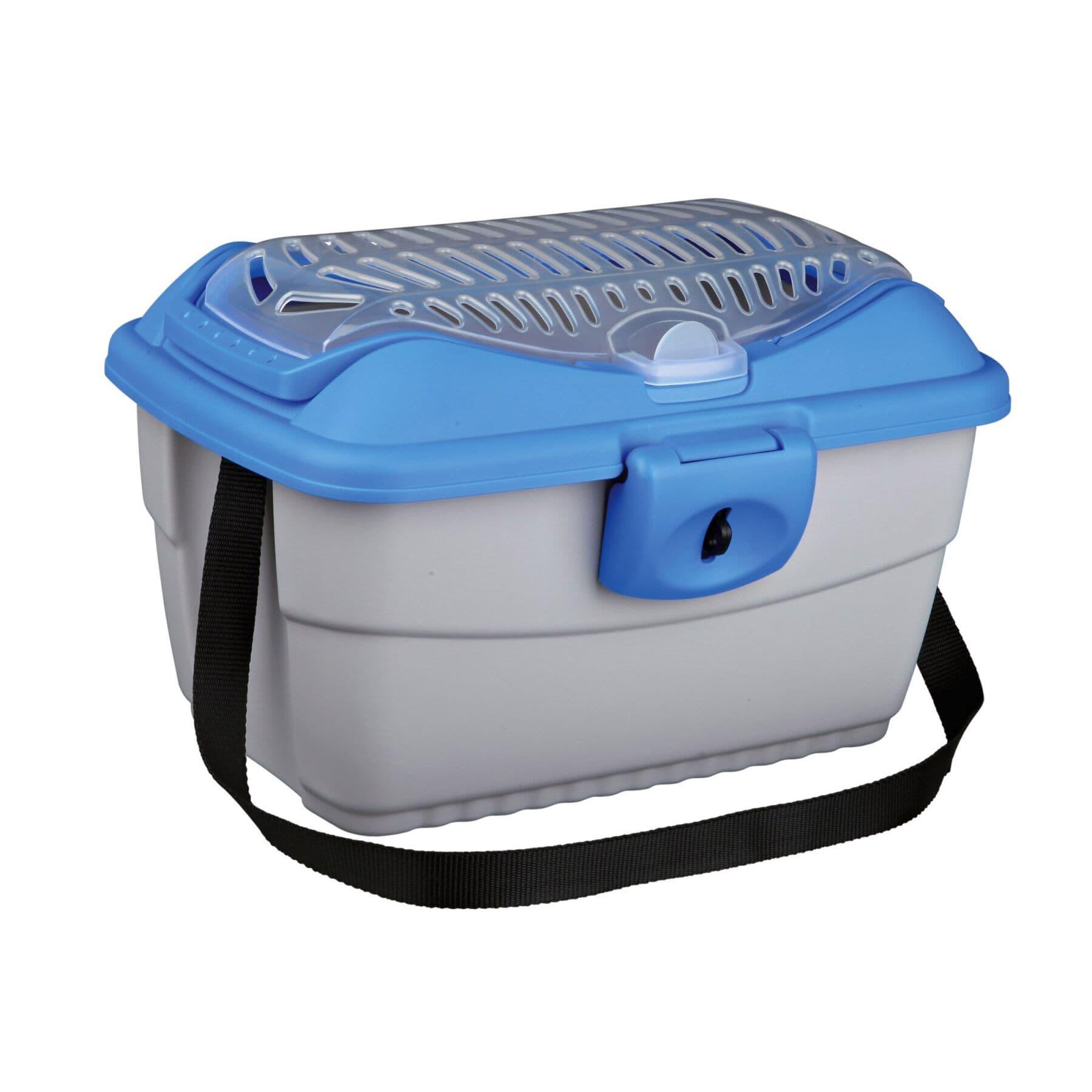 Переноска пластиковая с ремнем Trixie Mini-Capri 40x30x22 см