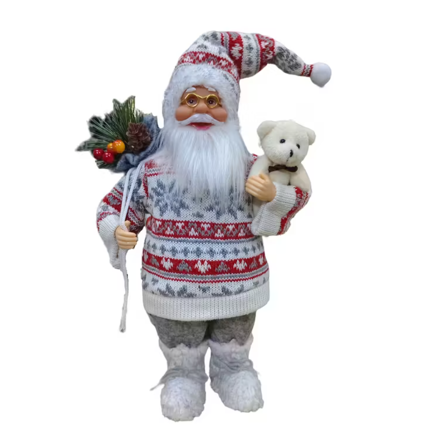 Фигура новогодняя Санта Клаус 30 см (СК147)