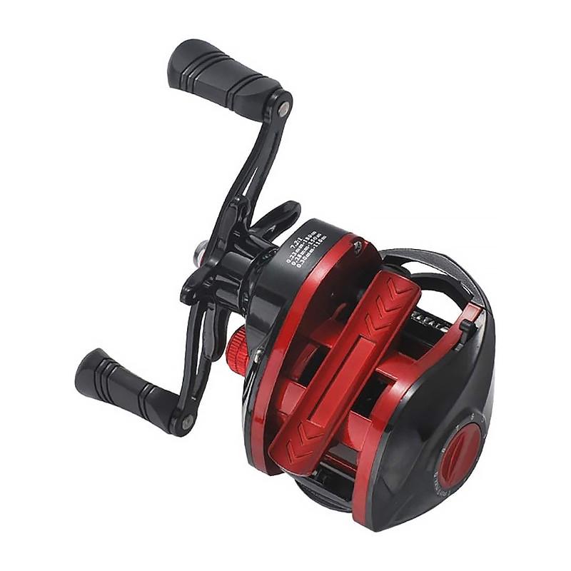 Катушка мультипликаторная Yumoshi AM 200 Right Black/Red - фото 2 Катушка мультипликаторная Yumoshi AM 200 Right Black/Red - фото 2