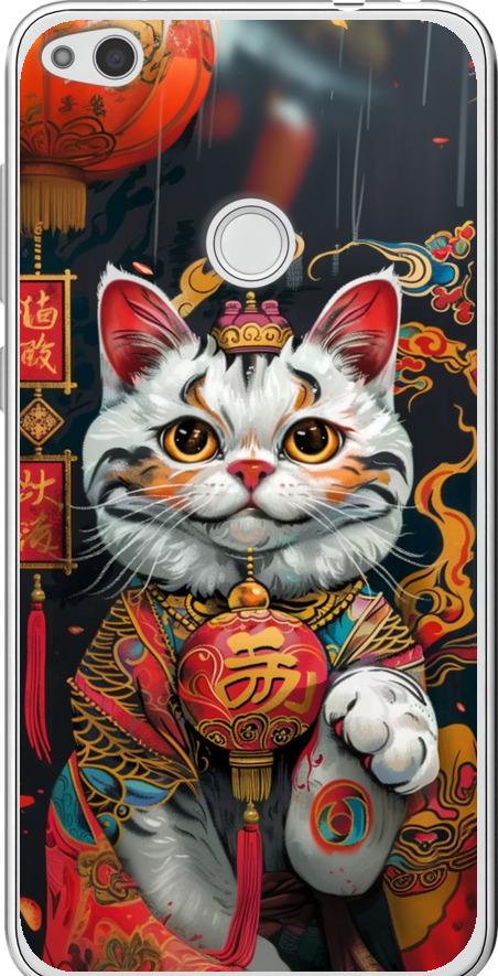 Чехол на Huawei P8 Lite (2017) China Cat v2 (6135u-777-42517) Чехол на Huawei P8 Lite (2017) China Cat v2 (6135u-777-42517)