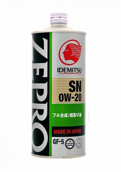 Моторное масло IDEMITSU ZEPRO Ecomedalist SN/GF-5 0W-20 1 л (207)