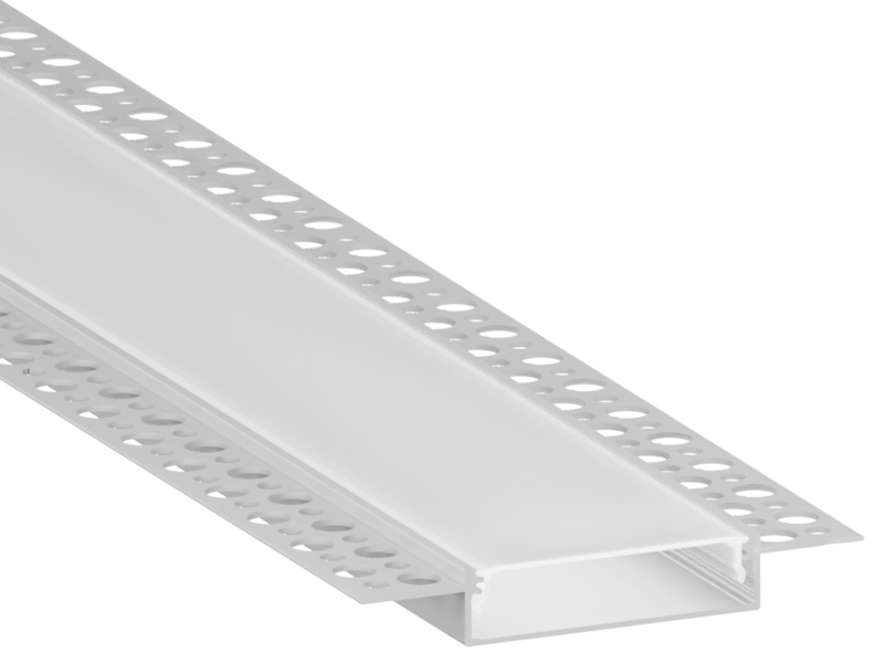 Профіль алюмінієвий анодований LEDUA АЛ-40 з розсіювачем для LED стрічки 3 м (27195312)