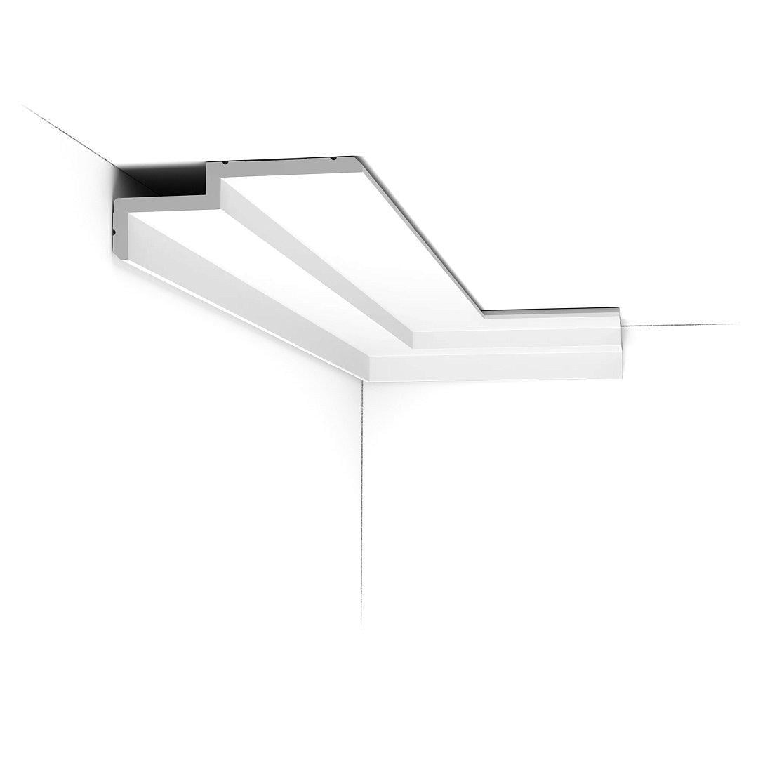 Карниз полиуретановый Orac Decor C391 жесткий 160х60x2000 мм (29011927)