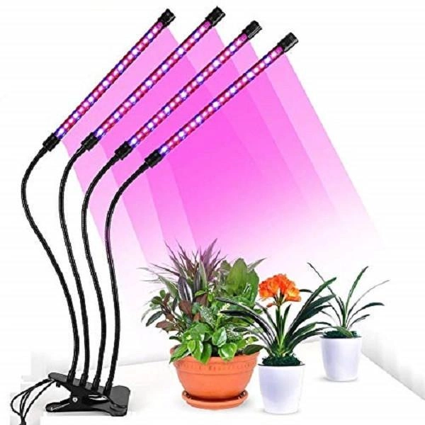 Фітолампа для рослин Plant GrowLight світлодіодна з таймером Чорний - фото 8