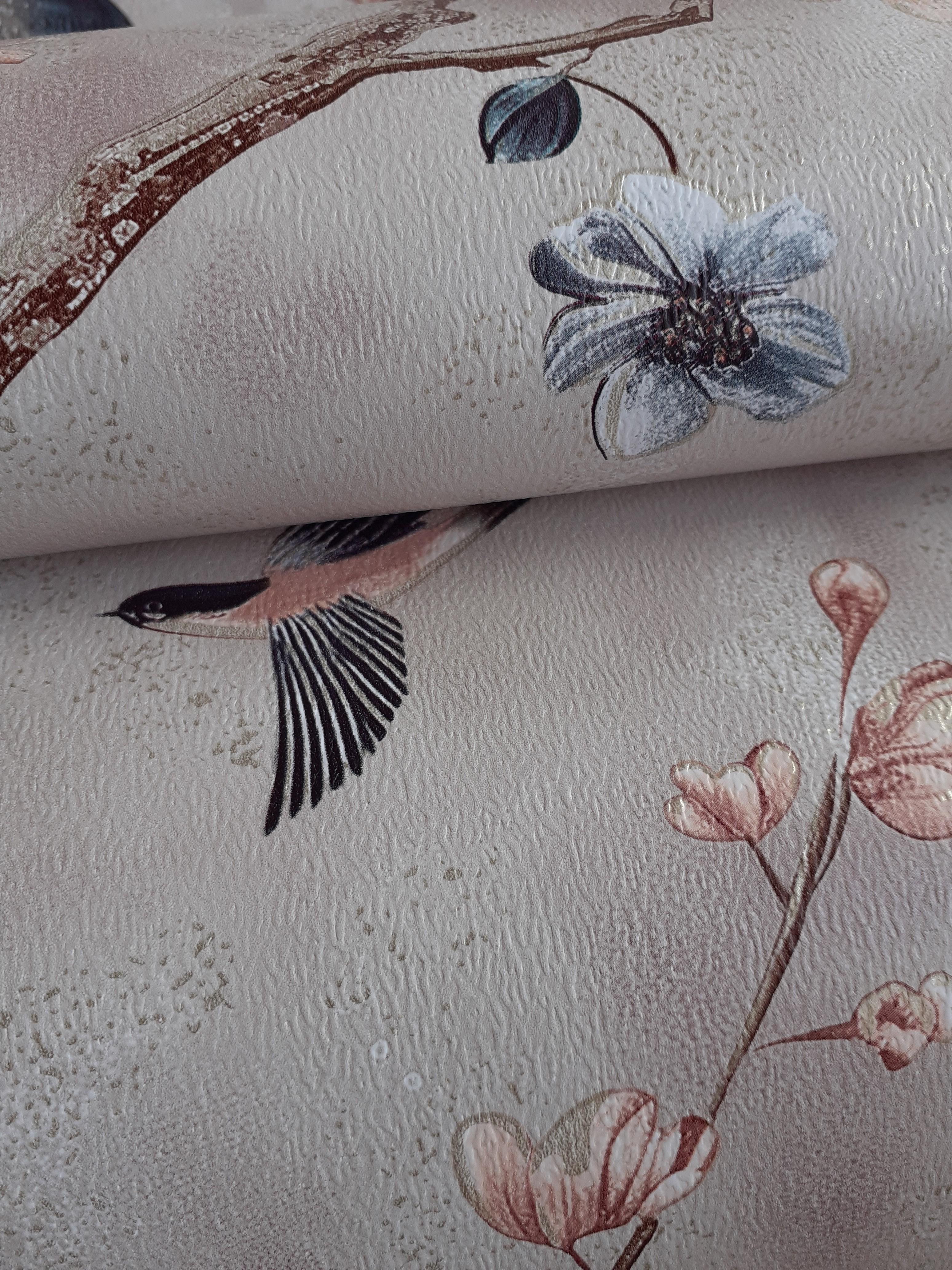 Обои бумажные Континент Тея Бежево-серый (1593) - фото 8 Обои бумажные Континент Тея Бежево-серый (1593) - фото 8