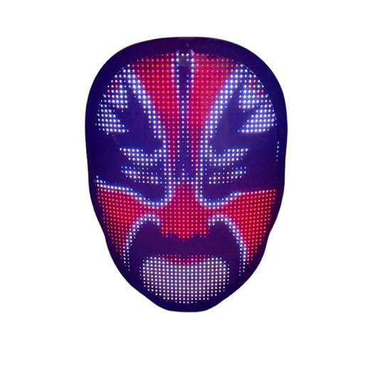 Маска интерактивная Cyber ​​Face LED