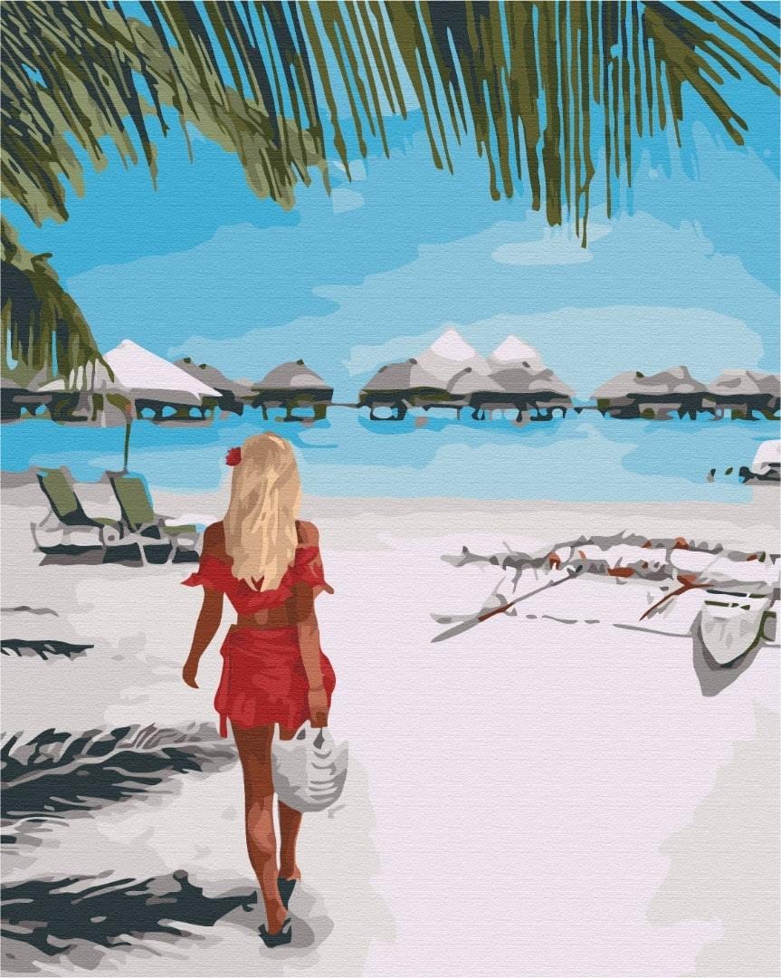 Картина по номерам Brushme BS28185 Лазурный берег 40x50 см (1454830649)