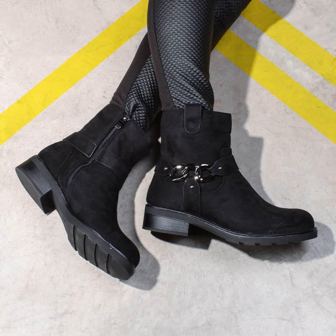 Ботинки женские с декором 325062 р. 38 24 см