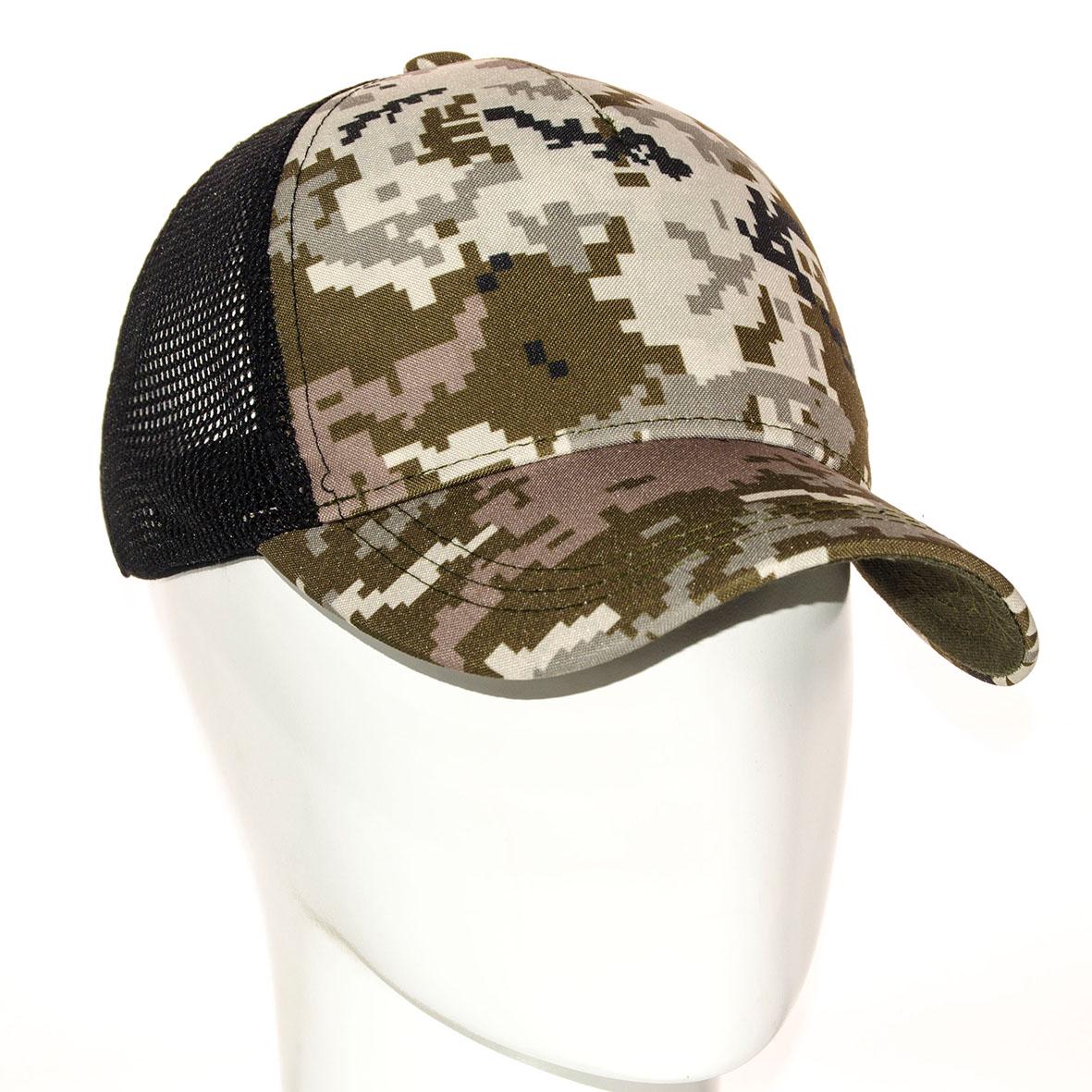 Бейсболка літня Pixel SUB22605 з сіткою unisex із бавовни універсальна. 56-58 Хакі Бейсболка літня Pixel SUB22605 з сіткою unisex із бавовни універсальна. 56-58 Хакі