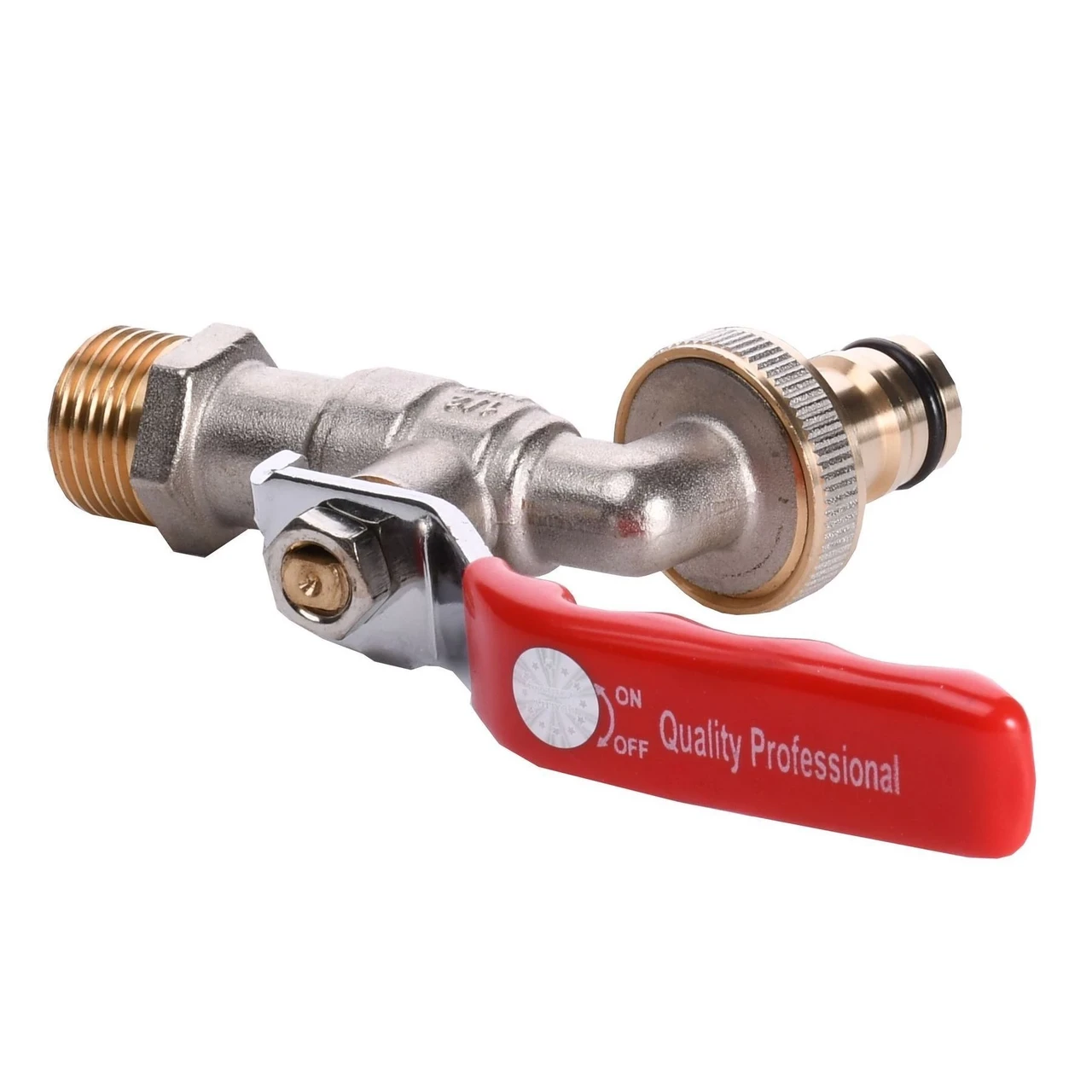 Кран кульовий для поливу Professional Q 1/2" NV-QP155 конектор швидкознімний (1200000204) - фото 4