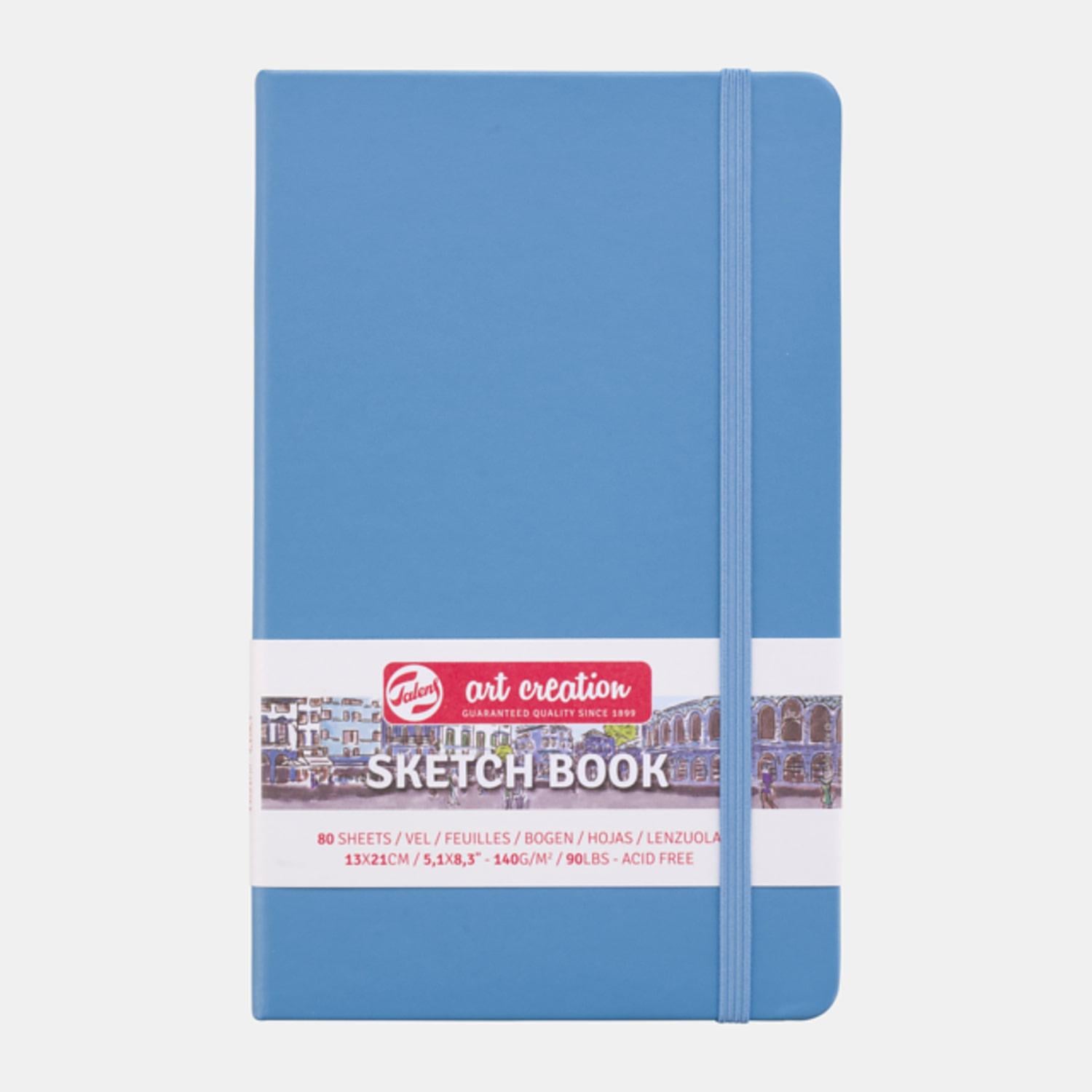 Альбом для графики Royal Talens Art Creation твердый переплет 140 г/кв. м 80 л. 13x21 см Lake Blue (9314212M)