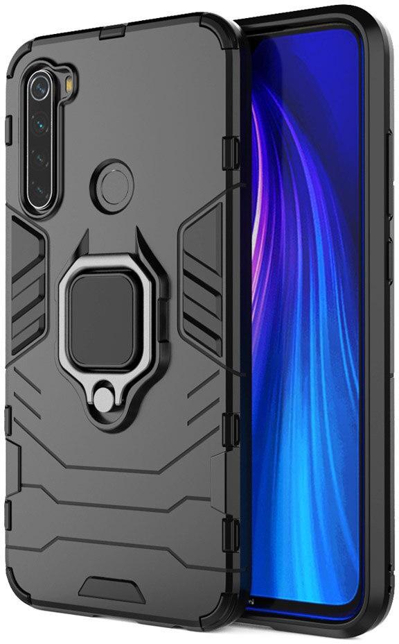 Протиударний чохол Xiaomi Redmi Note 8 (підставка кільце) Black (10941-2B)