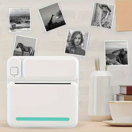 Термопринтер квадратний термопринтер Bluetooth Зелений (C19GR) - фото 4