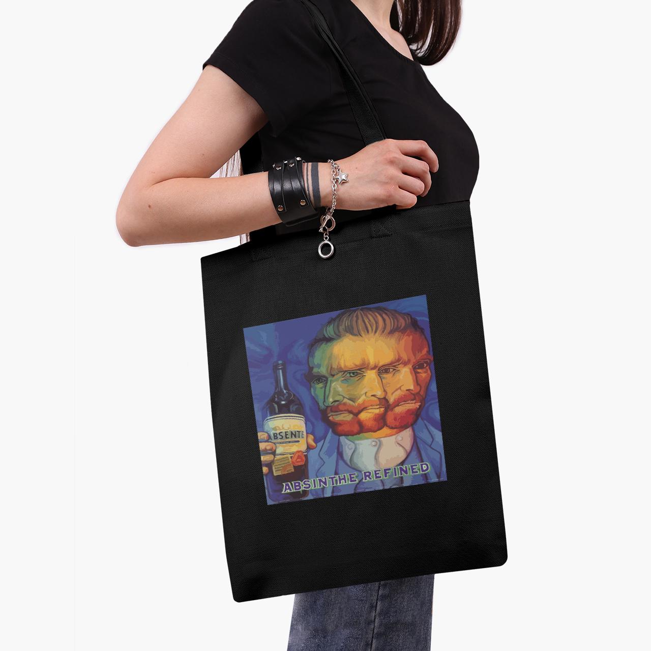 Эко сумка шоппер van Gogh Absine the refined 41x35 см Черный (9227-2957-BK)