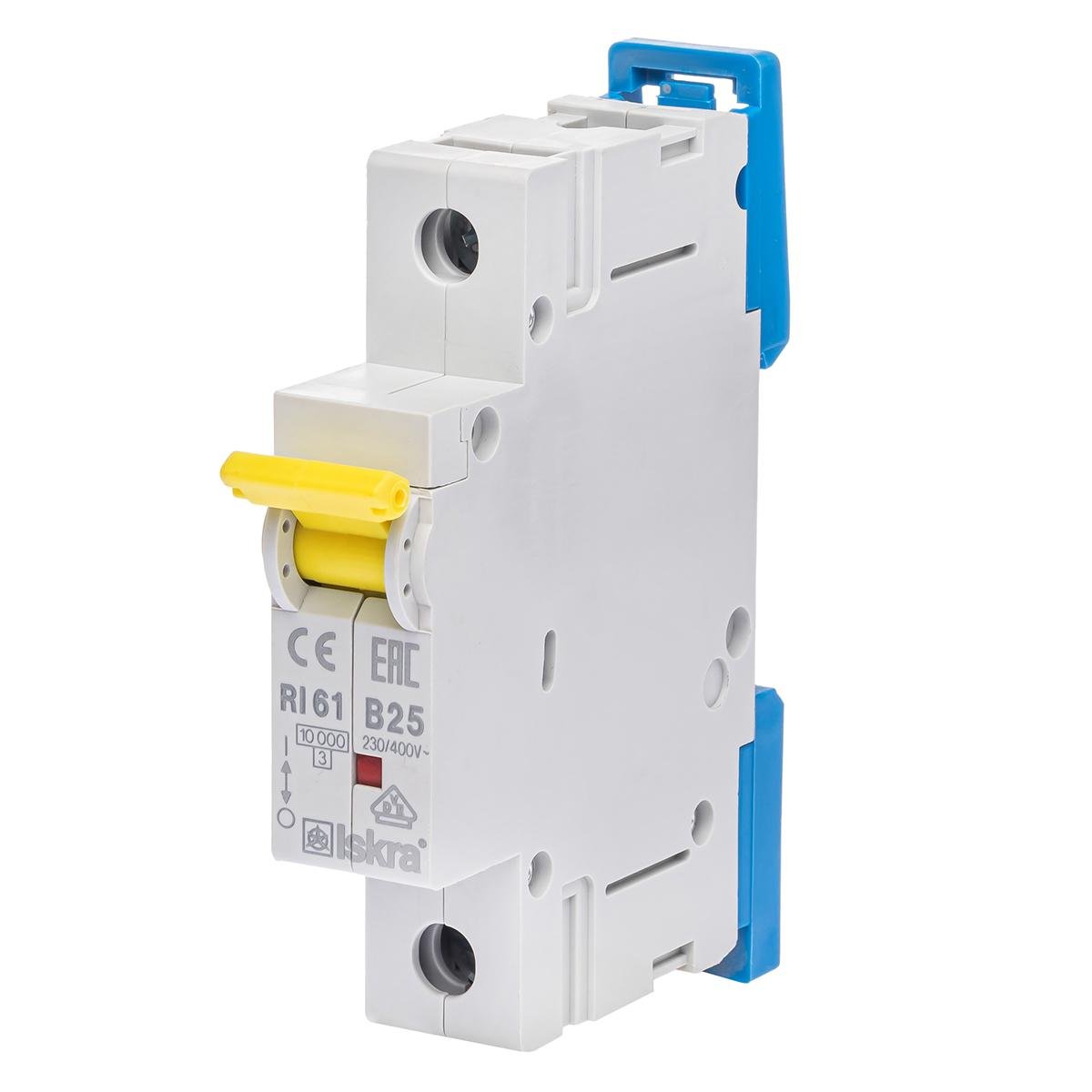 Автоматический выключатель 25A 1P 10 kA B ISKRA RI61B25A (786100042000)