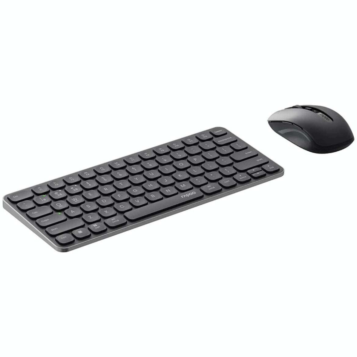 Комплект бездротовий RAPOO 9050S клавіатура/миша з акумулятором 2400DPI Чорний (2644777216) - фото 3 Комплект бездротовий RAPOO 9050S клавіатура/миша з акумулятором 2400DPI Чорний (2644777216) - фото 3