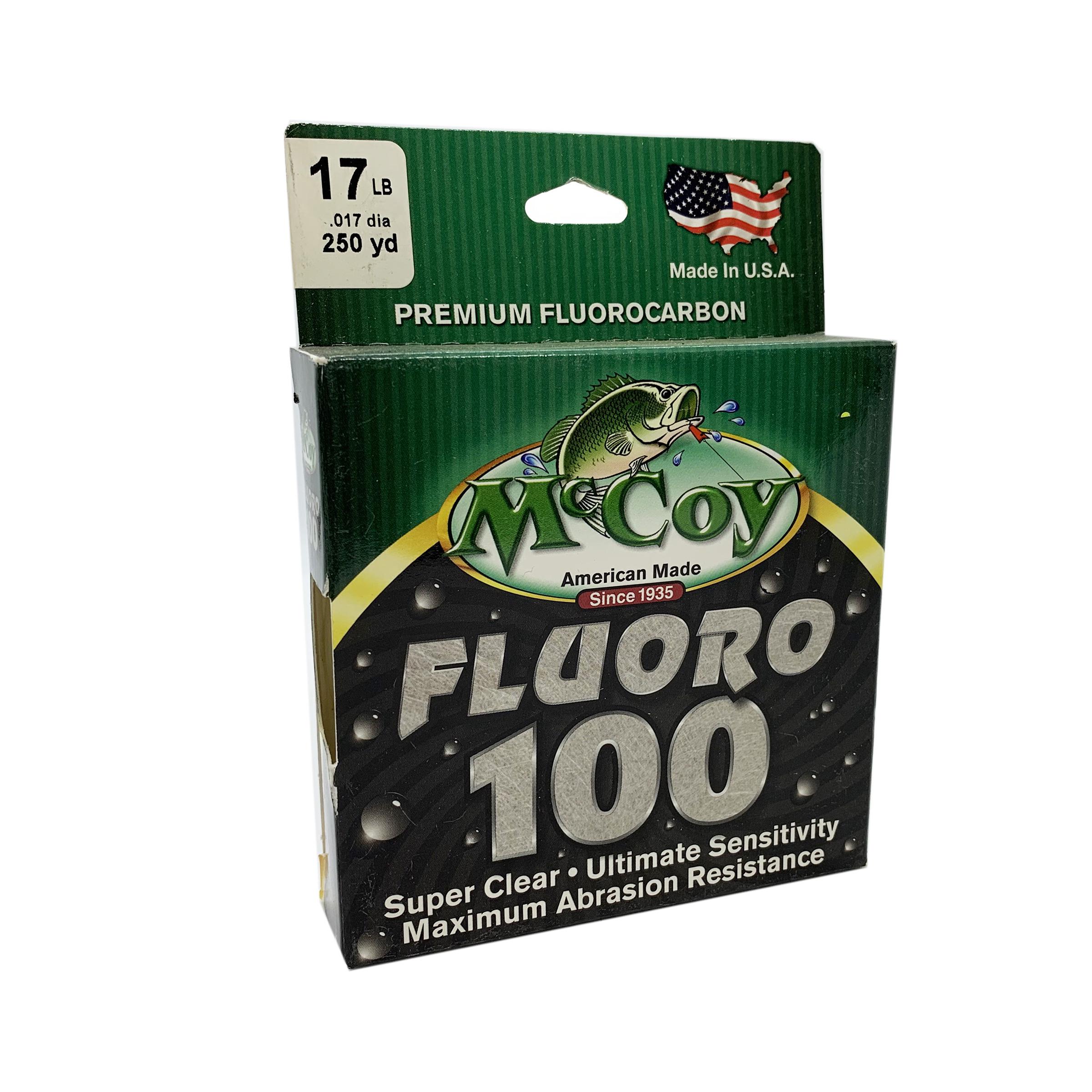 Флюорокарбон McCoy Fluoro 100 17 lb 228 м 0,43 мм (6870)