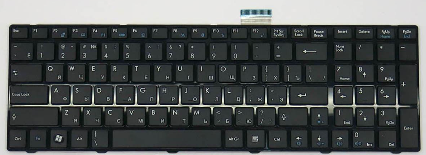 Клавіатура для ноутбука MSI FX700 FX720 (S1N-3ERU211-SA0)