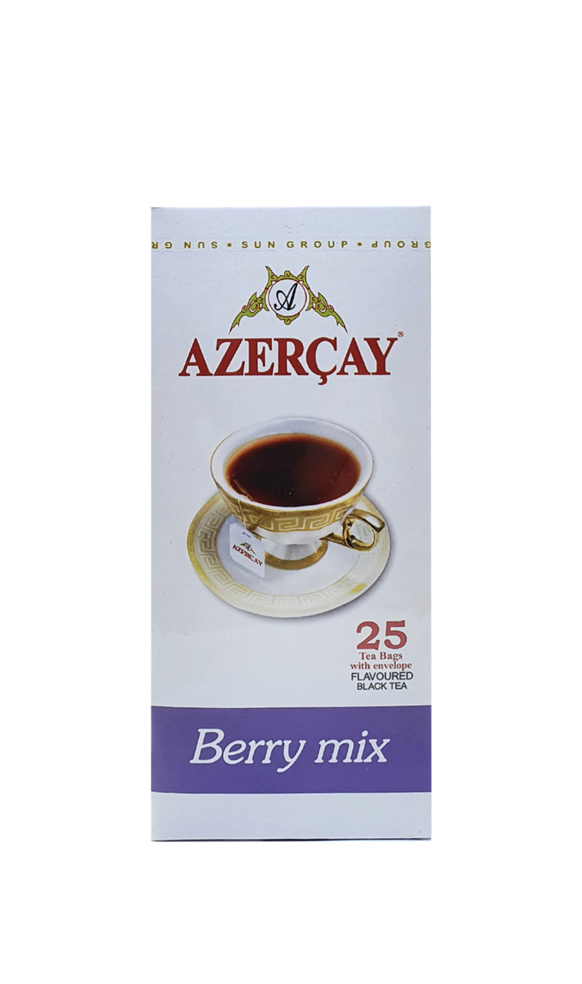 Чай черный Azercay с ароматом лесных ягод в пакетиках - фото 2