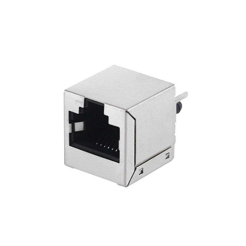 Гнездо RJ45 металлическое прямое монтажное (A151060)