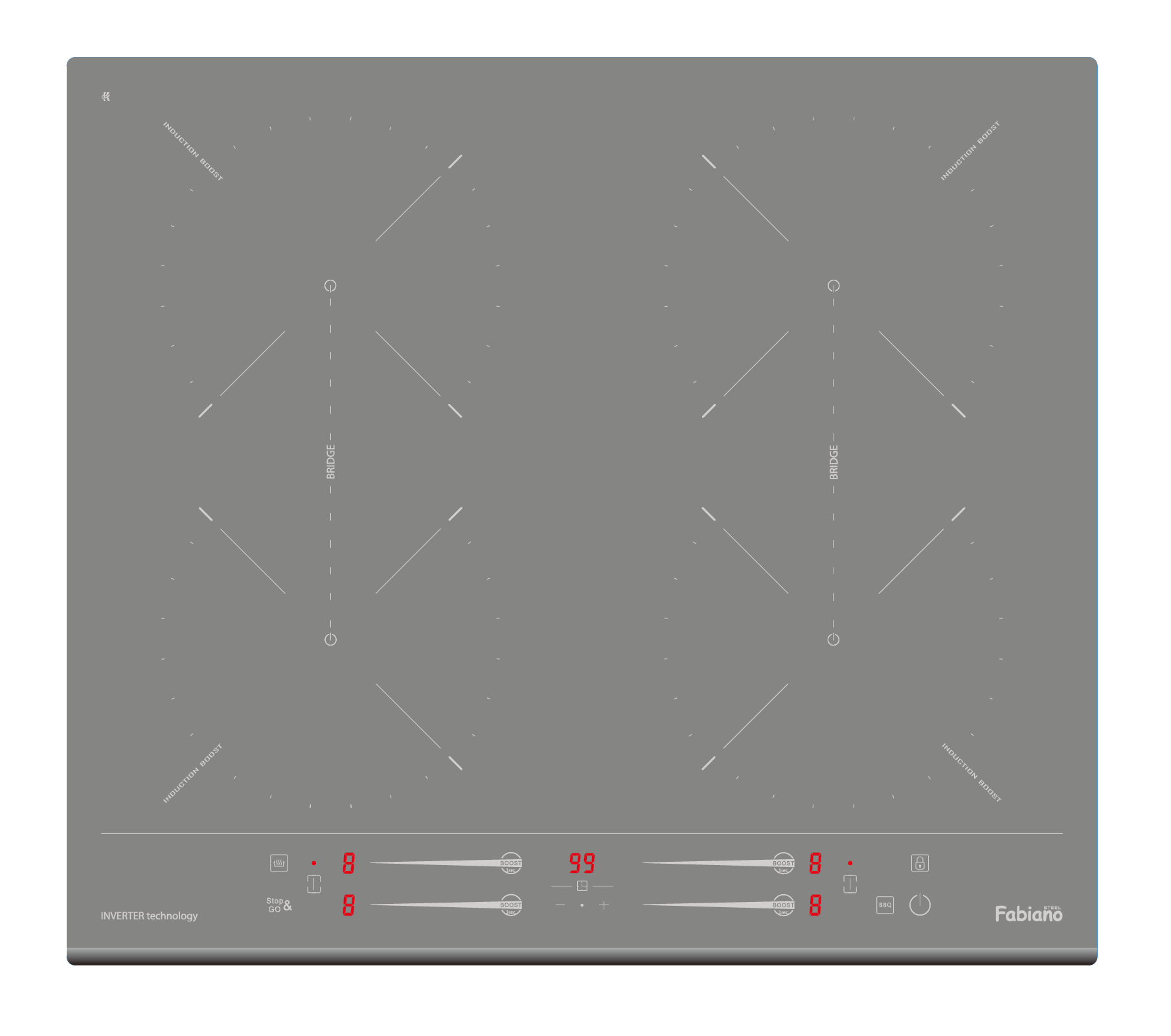Варочная панель индукционная FHBI 3600 iNV Titanium (8122.416.1847)