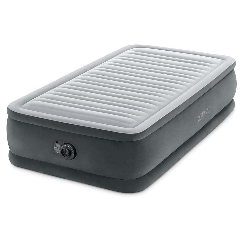 Надувная одноместная кровать Intex 64412 с подушкой и встроенным электронасосом 99x191x46 см (D-2019091898) - фото 3 Надувная одноместная кровать Intex 64412 с подушкой и встроенным электронасосом 99x191x46 см (D-2019091898) - фото 3