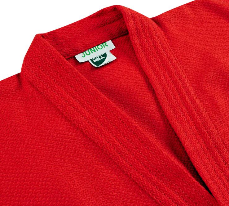 Куртка самбо Green Hill JUNIOR 180 см Красный (6936116105744) - фото 2