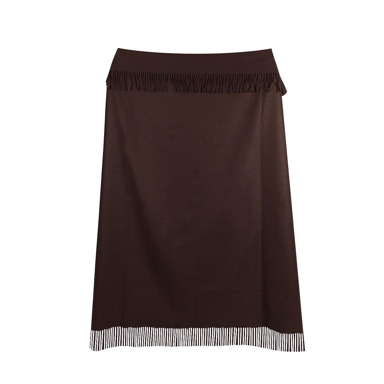 Плед Овен 140х200 см Коричневый - фото 2 Плед Овен 140х200 см Коричневый - фото 2