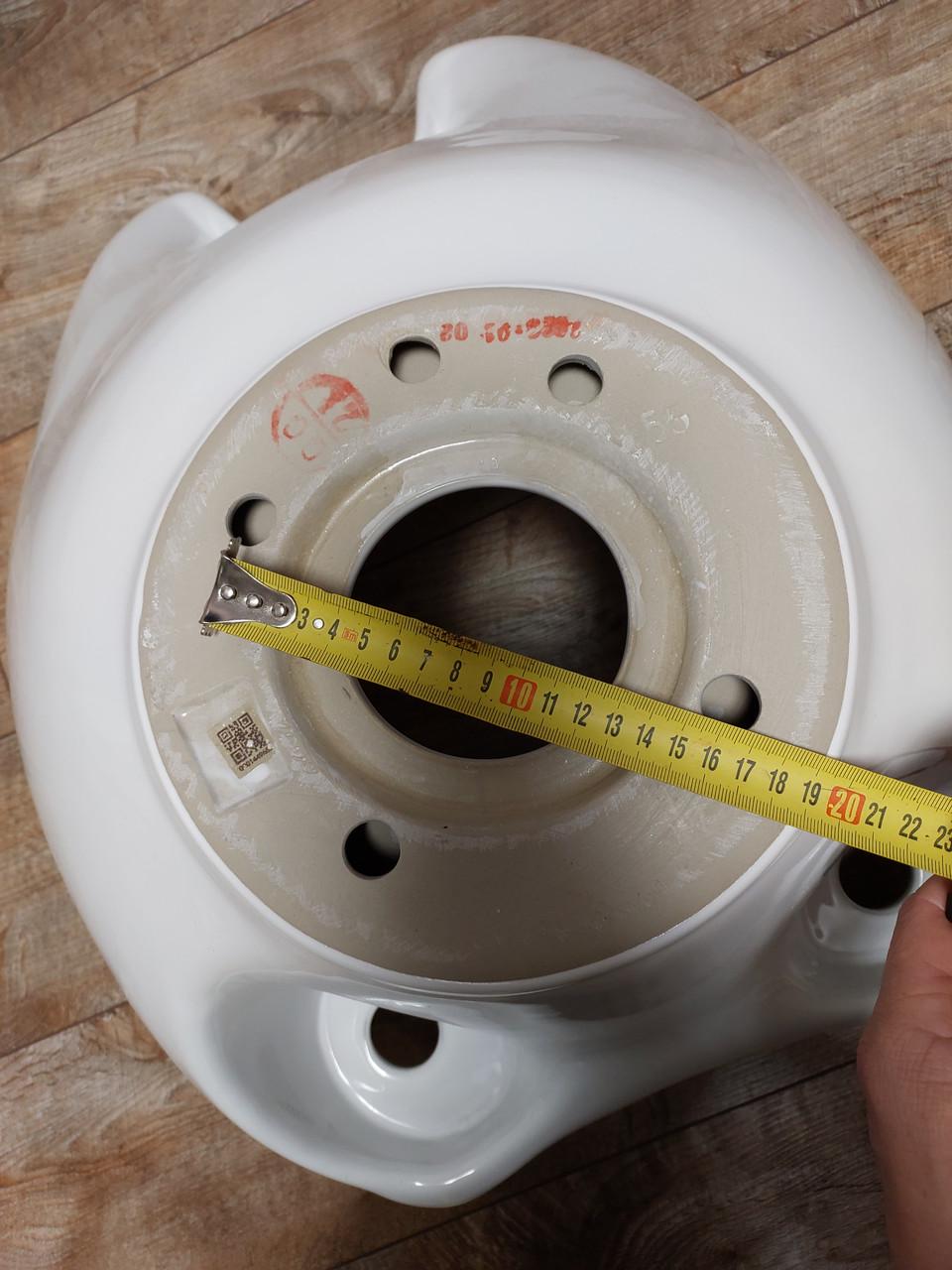 Раковина керамічна до перукарської мийки ДенІС professional 020 COSMO Білий (1453070561) - фото 10