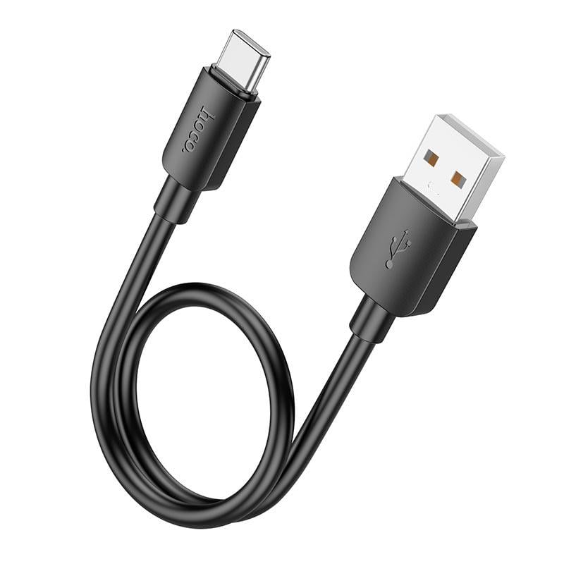 Кабель для зарядки Hoco X96 cable Type-C 0,25 м Black (26450330)