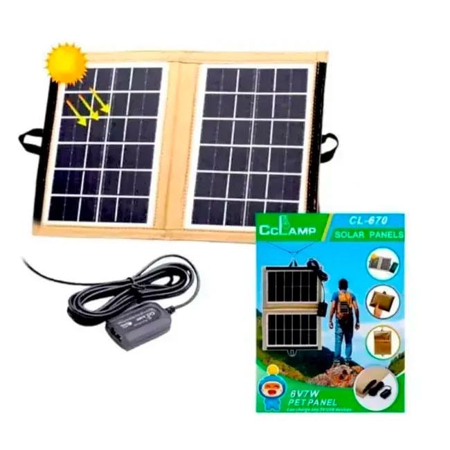 Солнечная панель Solar Panel CcLamp CL-670 7 Вт