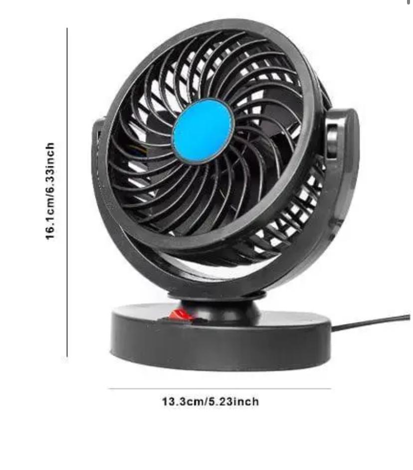 Вентилятор автомобільний Car Mounted Fan F30 12V - фото 4 Вентилятор автомобільний Car Mounted Fan F30 12V - фото 4