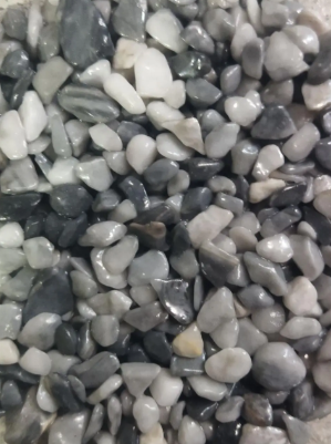 Декоративная штукатурка RАМIX Каменный ковер Крошка Бордилия Серый - фото 2