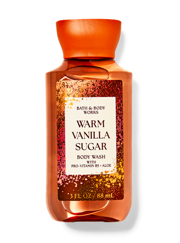 Гель для душа мини Bath & Body Works Warm Vanilla Sugar 88 мл (028011611)