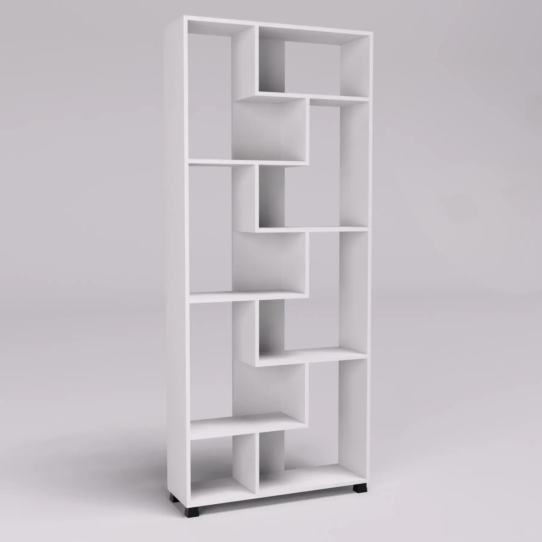 Стелаж Kontinent OS-4 80х25х190 см Білий (52811391) - фото 1 Стелаж Kontinent OS-4 80х25х190 см Білий (52811391) - фото 1