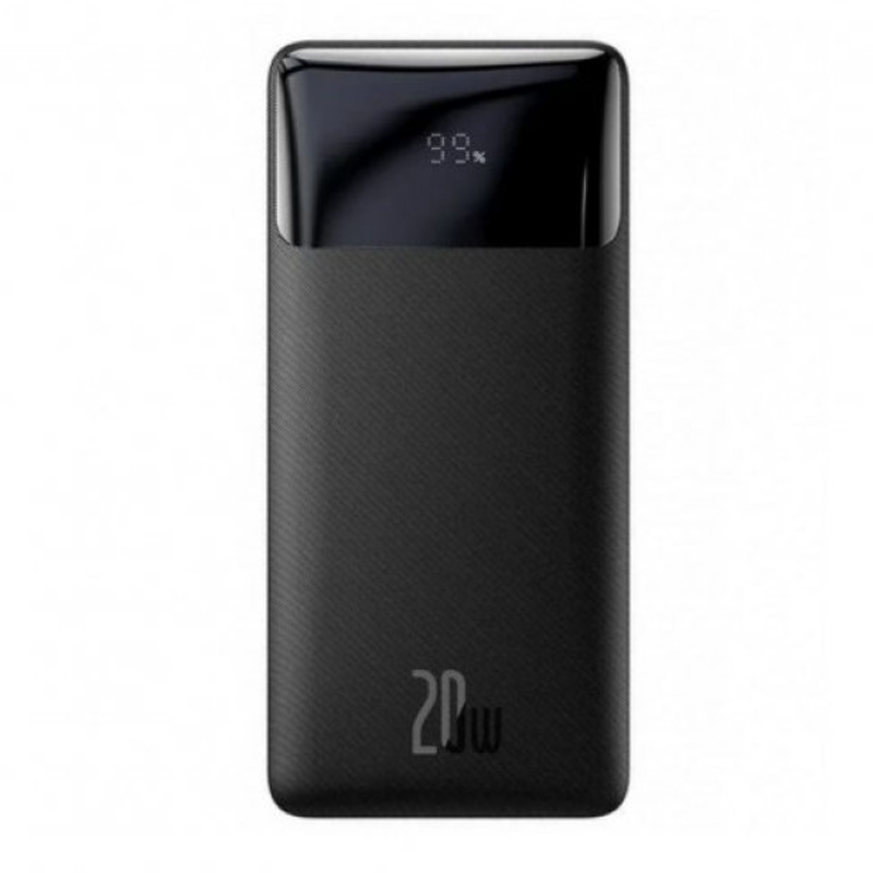 Портативная батарея Bipow BASEUS 10000 mah 20 W Black (830005)