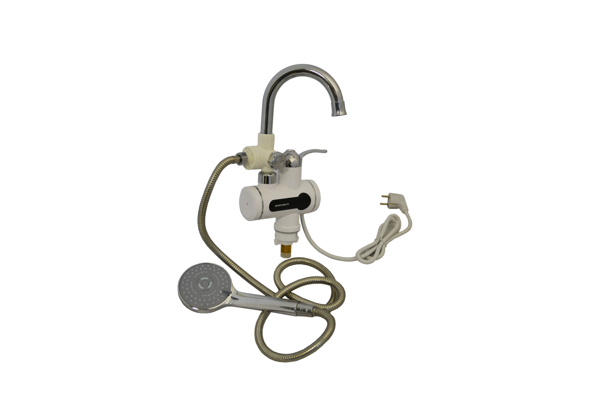 Електронагрівач проточної води EWH-1X-3FSH-LED 3 кВт