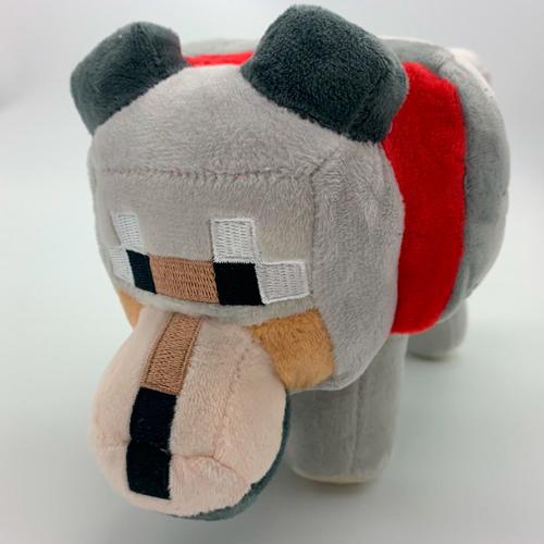 Игрушка Пещерный Волк из Minecraft Cave Wolf 40 см