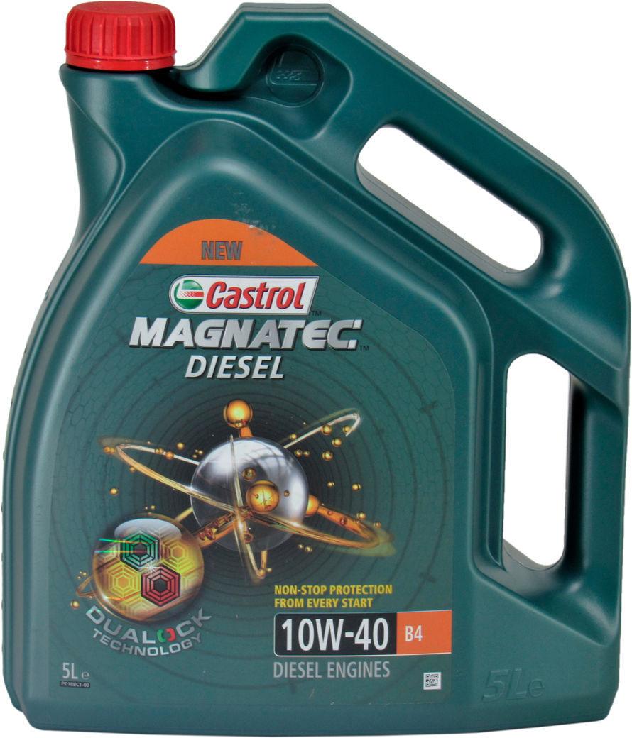 Моторне мастило Castrol Magnatec Diesel B4 15ca2c дизель 10W-40 5 л (1400527)