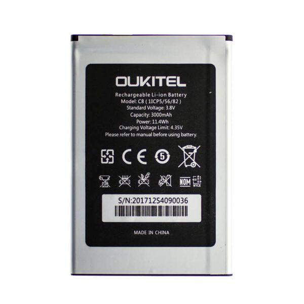 Аккумулятор Oukitel C8 PRC Аккумулятор Oukitel C8 PRC
